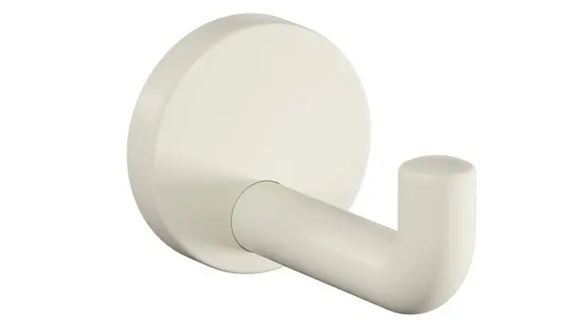 Hewi Einzelhaken Serie 477, matt, d:70mm reinweiß 477.90B030 99 47790B03099