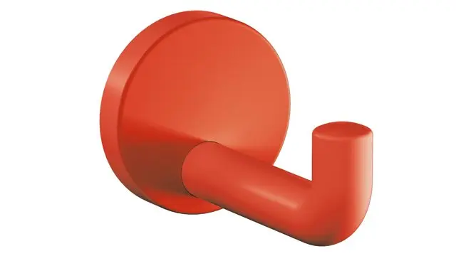 Hewi Einzelhaken Ser 477, matt, d:70mm koralle 477.90B030 36 47790B03036