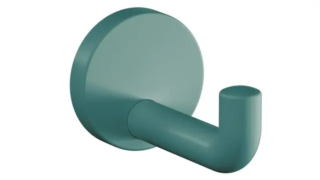 Hewi Einzelhaken Ser 477, matt, d:70mm aquablau 477.90B030 55 47790B03055
