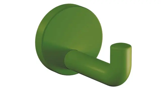 Hewi Einzelhaken Ser 477, matt, d:70mm maigrün 477.90B030 72 47790B03072