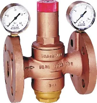 Resideo Honeywell Druckminderer D16 Rotguss DN 40 A D16-40A  D16-40A