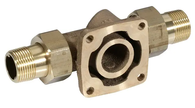 Resideo Honeywell Rotatable connector piece f F74CS / FN74CS Reverse rinsing fine filter DA74C red brass 1 1/4 inch A DA74C-1 1/4A DA74C-1 1/4A