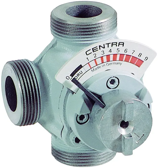 Resideo Honeywell Three-way rotary valve PN10 UniversalMixer Centra-DRU GG 20 grey PN 10 DN 32 Kvs-value 10 DRU32-10 DRU32-10