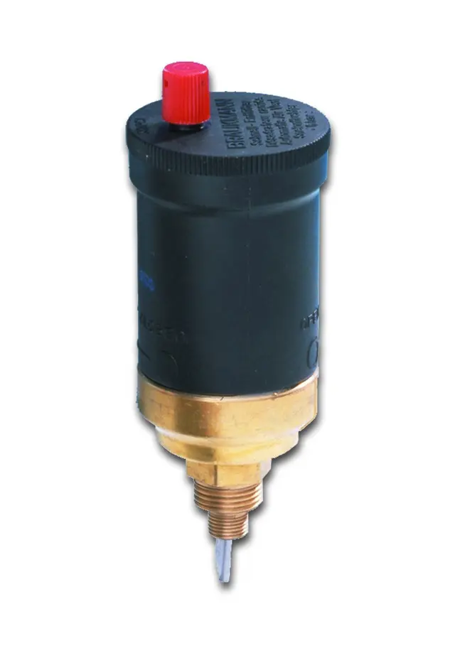 Resideo Honeywell Automatic air vent with integrated shut-off and leak protection EA122 Brass Connection sizes G 1/8 and G 3/8 AA EA122-AA EA122-AA