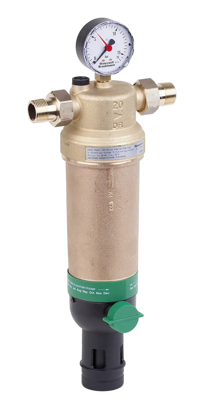 Resideo Honeywell Reverse rinsing fine filter F76S Brass AAM 1 inch F76S-1AAM F76S-1AAM