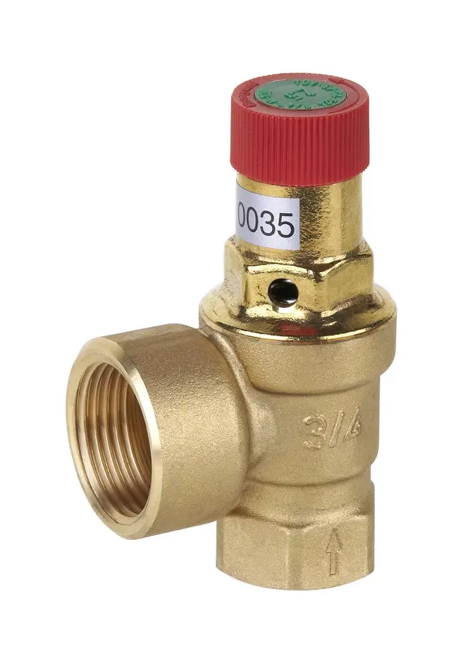 Resideo Honeywell Diaphragm safety valve for closed heating and solar installations, SM120 Brass 1 inch A SM120-1A SM120-1A