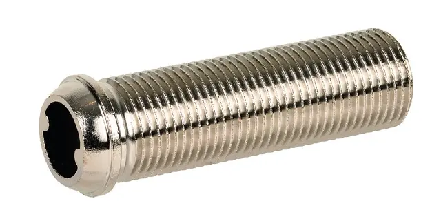 Resideo Honeywell Verlängerungstülle VA5204B zylindrisch, Messing vernickelt 3/8 inch VA5204B010