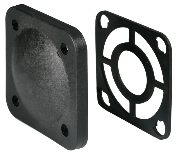 Resideo Honeywell Blinddeckel BD74C Kunststoff fuer Anschluss-Stueck DA74C BD74C  BD74C