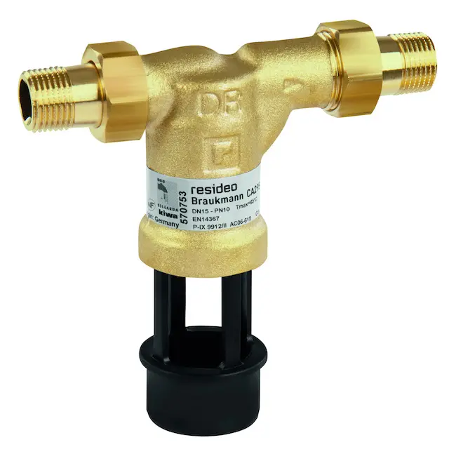 Resideo Honeywell Systemtrenner CA295 Bauart CA Messing A 1/2 Zoll CA295-1/2A  CA295-1/2A