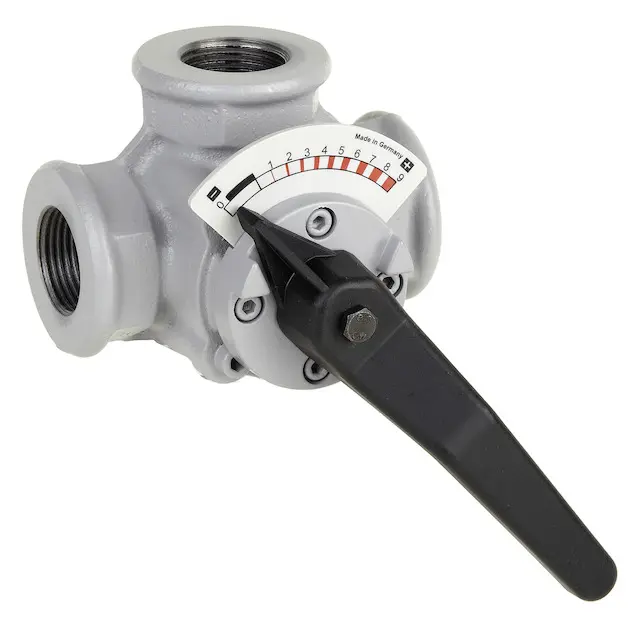 Resideo Honeywell 3Wege-Muffenmischer Centra-DR GG 20 grau PN 6 abgewinkelt DN 15 DR15MA DR15MA 4x lieferbar