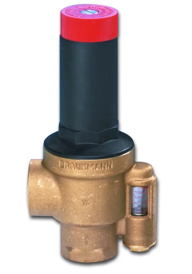 Resideo Honeywell Diff.Druck-Ü-Ventil DU146 Muffe Messing 1 1/4 Zoll A DU146-11/4A  DU146-11/4A