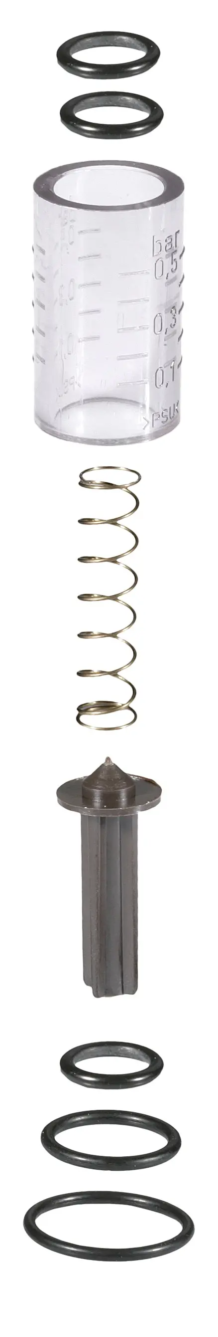 Resideo Honeywell Indicator tube assembly for DU146 Automatic bypass and differential pressure valve with differential pressure indicator DU146AH-A