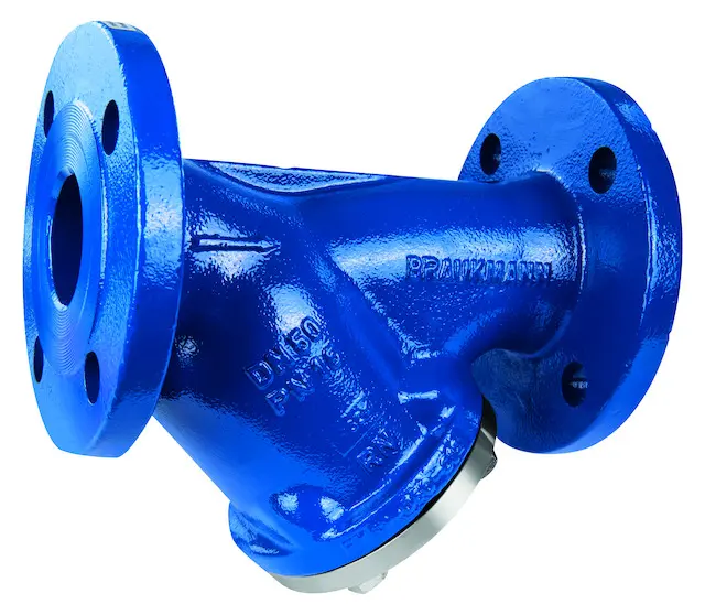 Resideo Honeywell Schmutzfänger FY69P m Flanschen GG blau A ZA DN 65 FY69P-65ZA