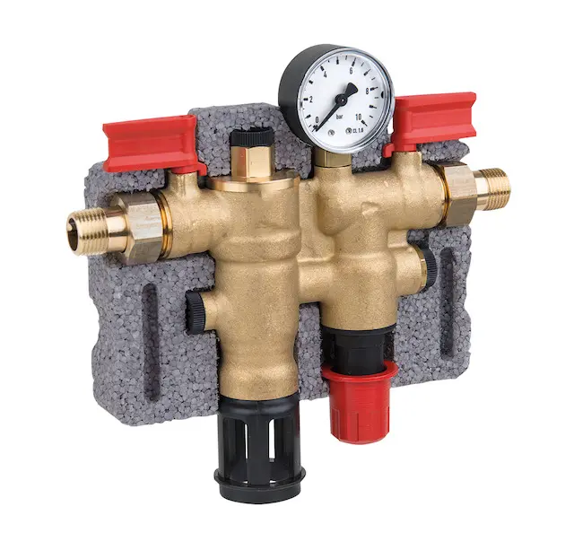 Resideo Honeywell Nachfüllkombination NK300S mit Manometer und Isolierschale NK300S-1/2A