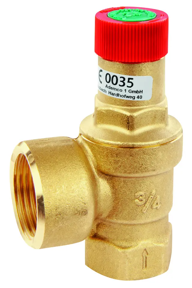 Resideo Honeywell Sicherheitsventil SM120 Messing 1/2 Zoll B SM120-1/2B  SM120-1/2B