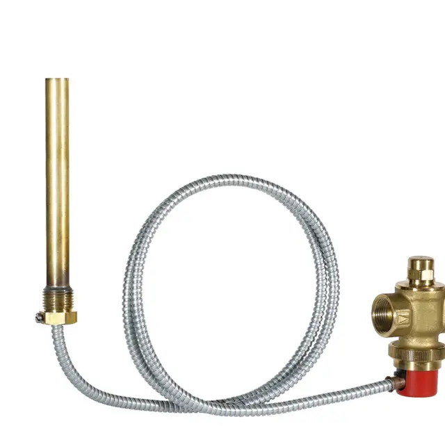 Resideo Honeywell Therm Ablaufsicherung TS131 Messing 95 GradC 4000mm 3/4  Zoll B TS131-3/4B