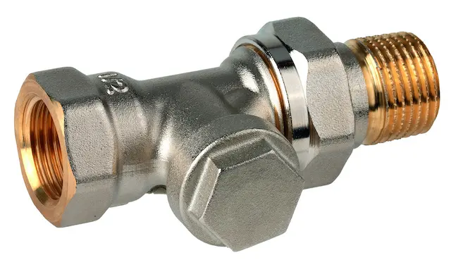 Resideo Honeywell Ruecklaufverschraubung verafix Rotguss Durchgang 3/8 Zoll V2400D0010  V2400D0010