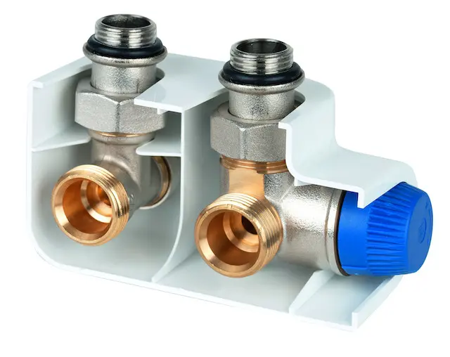 Resideo Anschlussset Therafix Kombi R 1/2, Aussengewinde, links VL2174WLY015