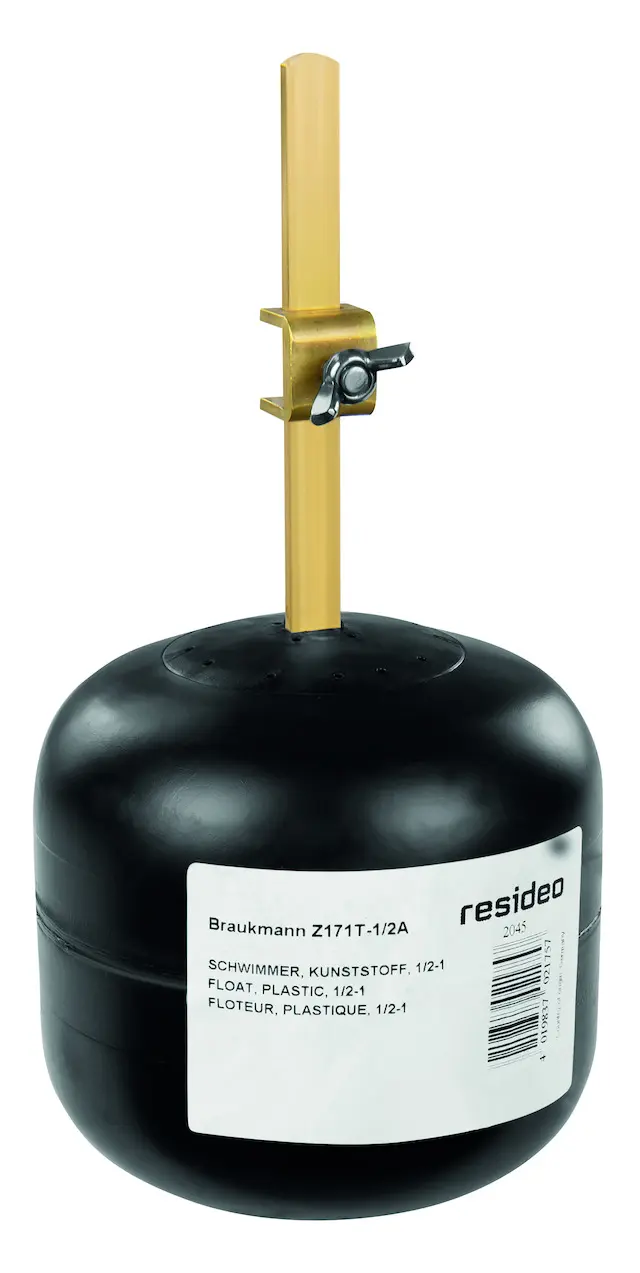 Resideo Honeywell Kunststoff-Schwimmer Z171T Messing A 1/2 Zoll Z171T-1/2A  Z171T-1/2A