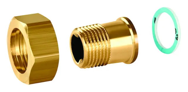 Resideo Anschlussverschraubung O-F AG-Tülle R 1 G 1 1/4 fl. dicht. ASV-CS-25-O-F