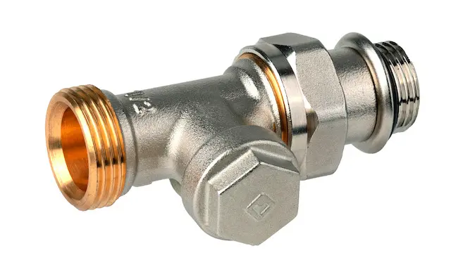 Resideo Rücklaufverschraubung Verafix-E ms vern. Durchg. DN15 AG Weichd. V2437D0015