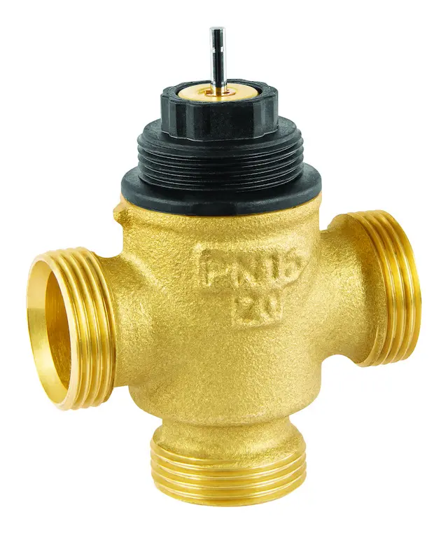 Resideo Dreiwegeregelventil VXE, PN16 DN25, kvs 6.3, konisch dichtend, stetig VXE25B6.3MPC