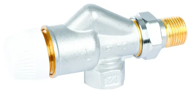 Resideo Thermostatventilkörper H Messing vernickelt, Axial, 1/2" V2050AH015A