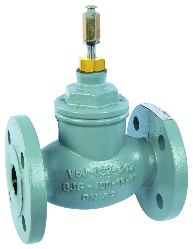 Resideo Zweiwegeventil DF-C Sphäroguss, PN25, Flansch DN50, kvs 40 DF50C40-SV