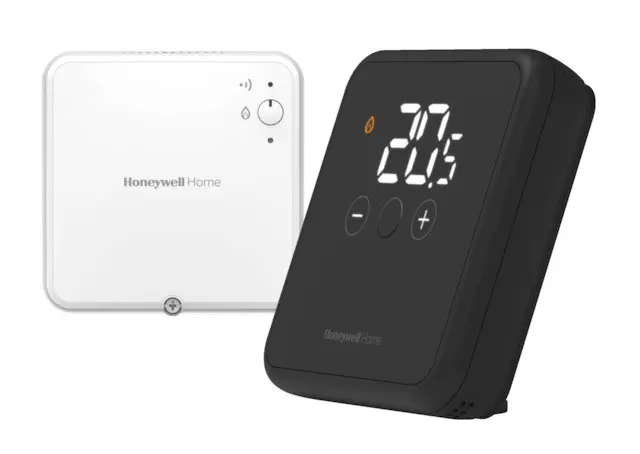 Resideo Honeywell DT4R Black Wireless Room Thermostat with On/Off YT42BRFT22