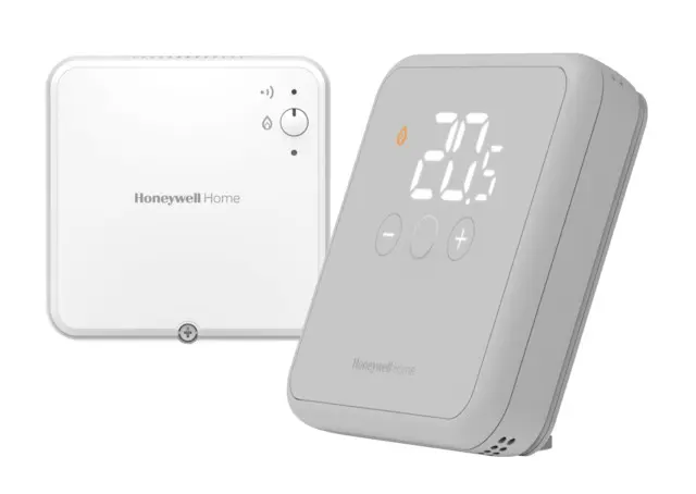 Resideo Raumthermostat DT4R drahtlos, An/Aus, grau YT42GRFT21