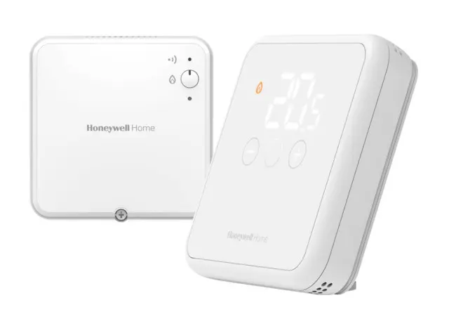 Resideo Raumthermostat DT4R drahtlos, An/Aus, weiss YT42WRFT20