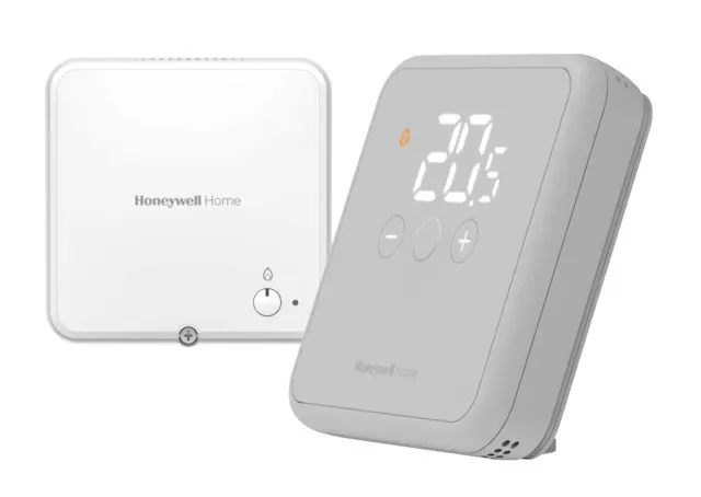 Resideo Temperaturwähler m. Fühler DT4MR drahtlos, OpenTherm, grau YT43MRFGT31