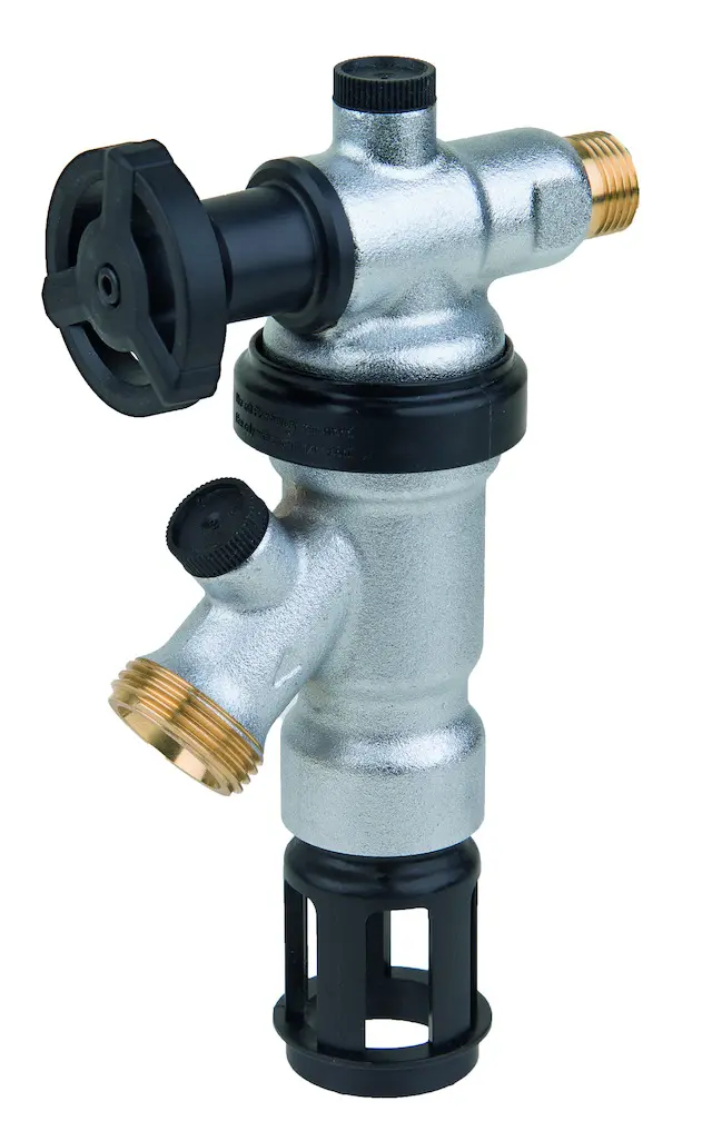 Resideo Honeywell Systemtrenner BA295D Drehbar m Absperreinr. verchr. R 1/2 Zoll BA295D-1/2ASC