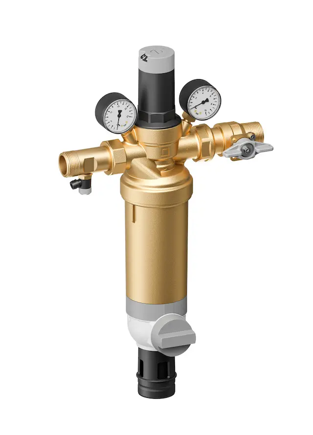 Resideo Hauswasserstation HS10S 0,1mm, bleifrei, Tülle 1 1/2", MS-Tasse HS10S-11/2LFAAM