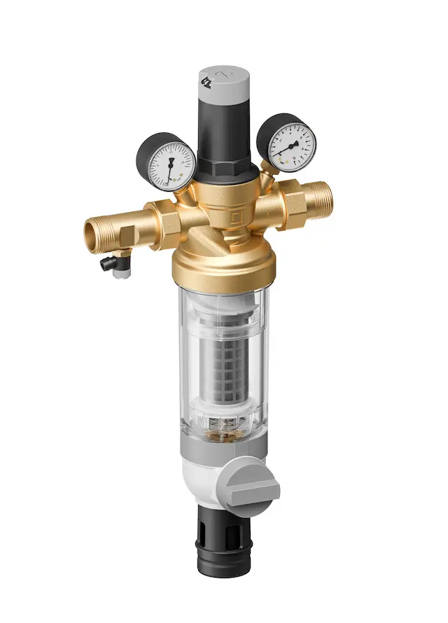 Resideo Hauswasserstation HS10S 0,1mm, bleifrei, Tülle 1 1/2", o. Hahn HS10S-11/2LFZS