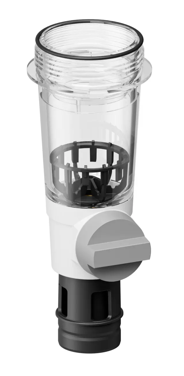 Resideo Klarsicht-Filtertasse KF74CS komplett, bleifrei, 1/2" - 1 1/4" KF74CS-1LFA