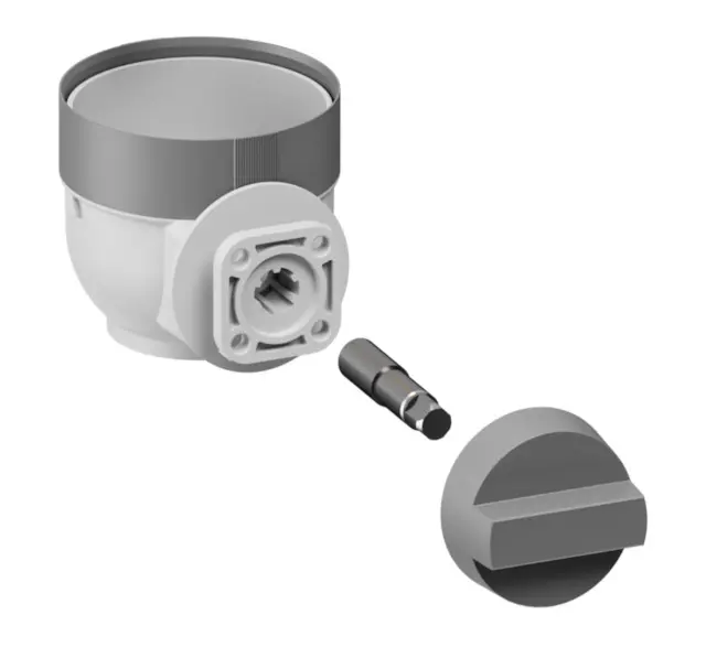 Resideo Umrüstsatz URS-AR Bajonett auf ISO-Flansch, 1 1/2" - 2" URS-11/2AR