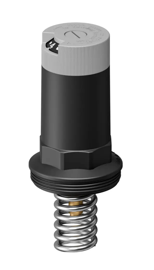 Resideo Federhaube komplett mit Feder und Einstellskala, für 1" + 1 1/4" 0902003