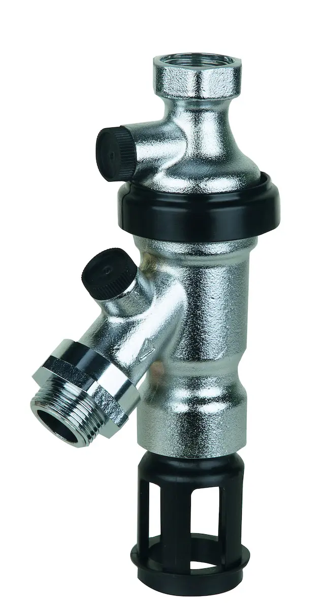 Resideo Systemtrenner BA295D bleifrei, verchromt, G 3/4 BA295D-3/4LFWC