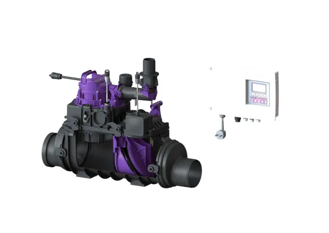 Kessel backwater lifting system Ecolift KE21100 DN 100, for exposed sewage pipe 21100