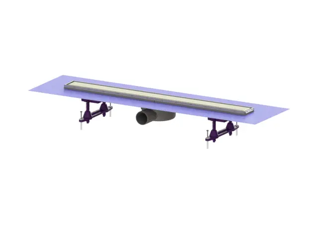 Kessel Shower channel KE45600.63 LINEARIS Compact DN50 horizontal, L=750 45600.63