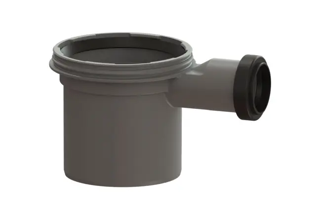 Kessel Extension section KE48989 with side inlet DN50, f. System 125 48989