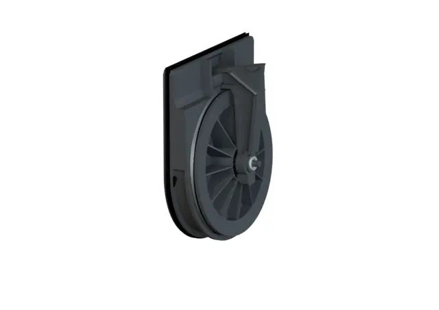 Kessel Insert housing with flap DN 125 KE70130 Backwater flap compl. with seal 70130