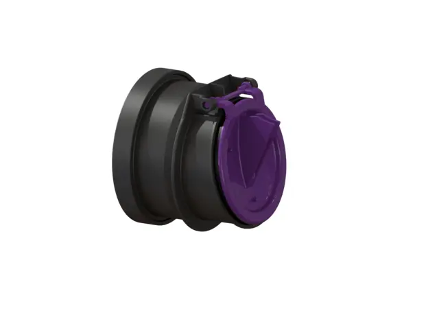 Kessel Rohrklappe DN 100 KE79100 aus Kunststoff 79100