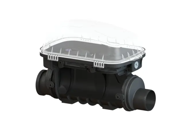 Kessel Reinigungsrohr KE80100 Staufix SWA/FKA Kunststoff DN100 80100