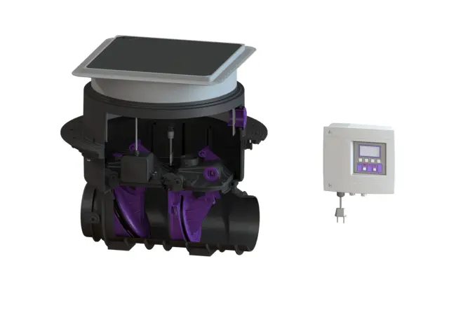 Kessel Automatic backwater valve for faecal wastewater KE84000S without spigot and socket 84000S