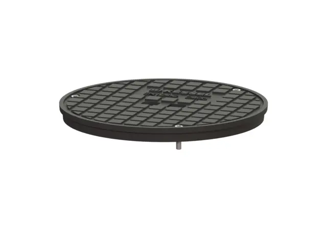 Kessel Abdeckplatte KE850136 aus GG, Klasse D 850136