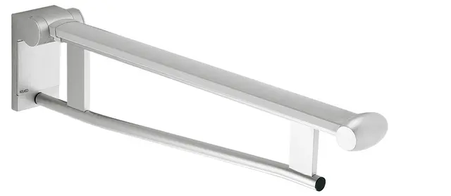 Keuco SK-Griff WT Plan Care 34902  verchromt/schwarzgrau, 650 mm 34902010637