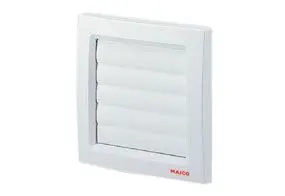 Maico Verschlussklappe AP 100 Selbsttaetig, DN 100, weiss 0059.1058