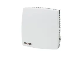 Maico Temperature sensor for measuring the air temperature in enclosed areas. Can be combined with ETL 16 P, DTL 16 P, DTL 24 P FR 30 P 0157.0781